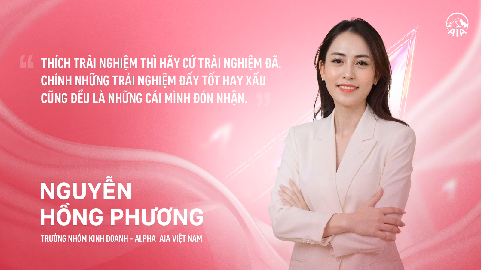 Chủ doanh nghiệp làm bảo hiểm AIA: câu chuyện chị Phương